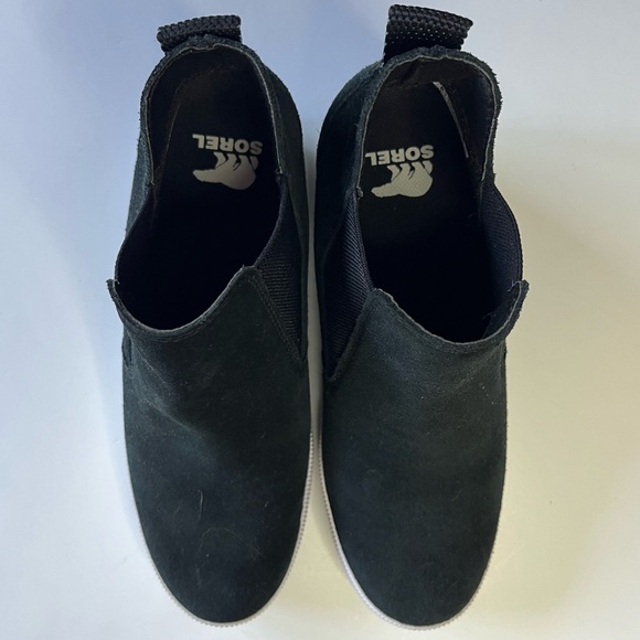 Sorel Out N About Slip-On Women's Wedge - Size 8 Black - Picture 9 of 10